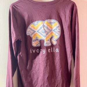 Ivory Ella Long Sleeve Top